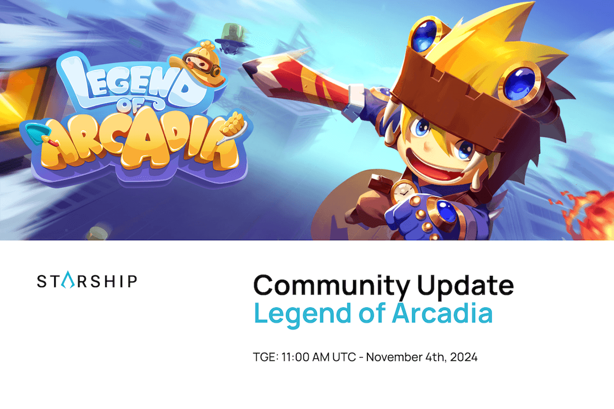 Community Update: Legend of Arcadia Developments